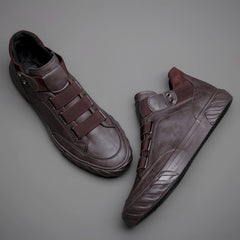 Men Leather Shoes Korean Trend Comfortable Loafer Men Shoes