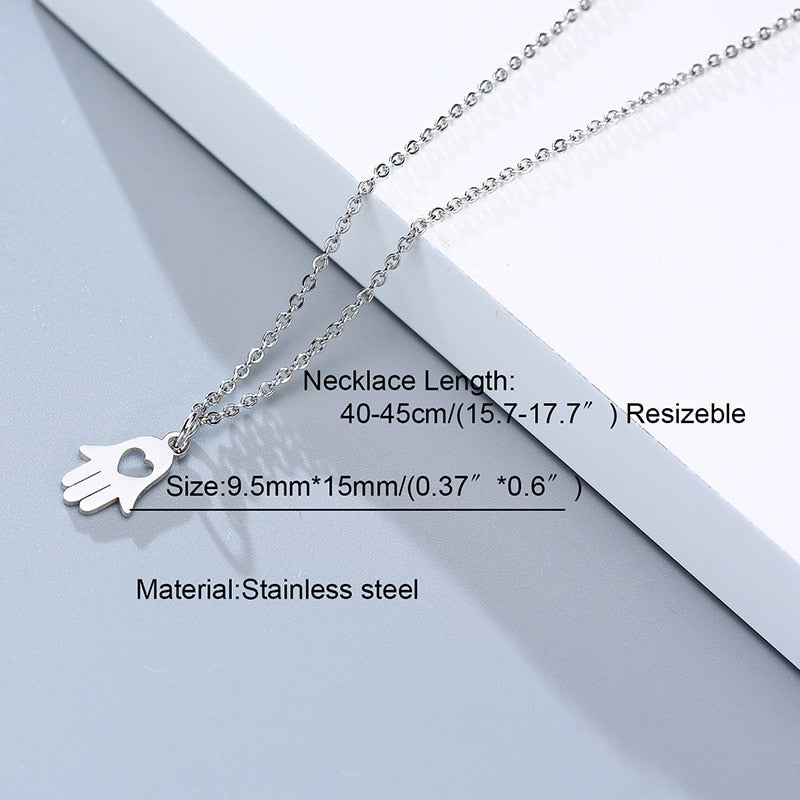 Simple Casual Necklaces Stainless Steel Feather Geometric Bar