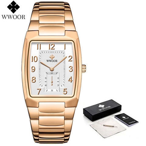 Watches Creative Steel Women Bracelet Wrist Ladies Square