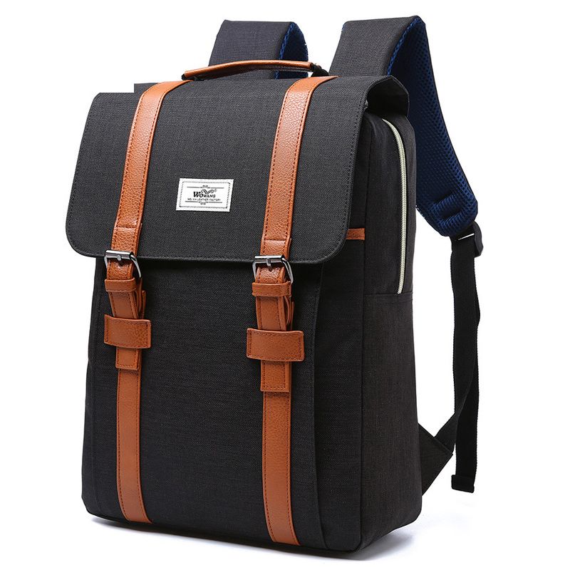 021 Vintage Men Women Canvas Backpacks School Bags for Teenagers Boys