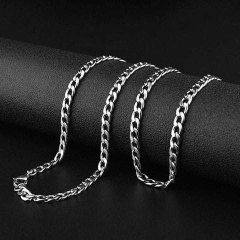 Stainless Steel Chain Necklace Long Hip Hop