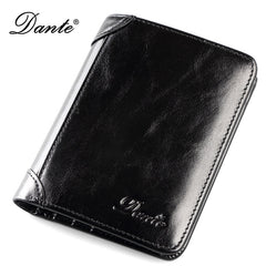 Wallet RFID Anti-theft Brush Head Layer Cowhide Retro Casual