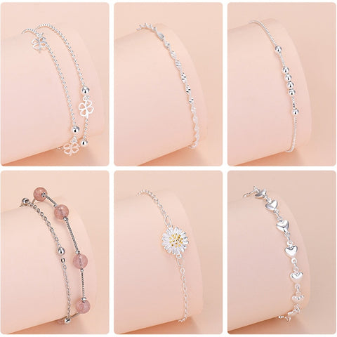 Lucky Bead Charm Bracelet For Women Chain Bracelets
