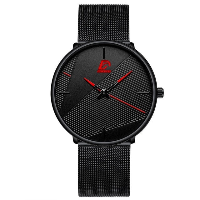 Watches Mens Minimalist Men Fashion Ultra-thin Watch Simple Men Business