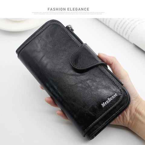 Women wallet made of leather Wallets Three fold VINTAGE