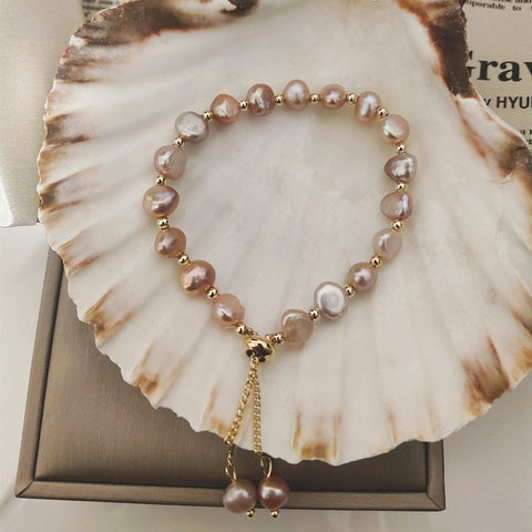 Natural Freshwater Pearl Choker Necklace Baroque Pearl Jewelry