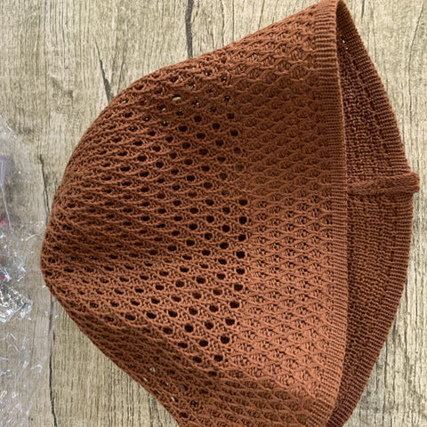 Solid Handmade Crochet Floppy Top Summer Hats