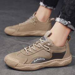 Canvas Shoes Men Sneakers Casual Breathable Walking Flats