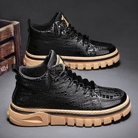 Non-Leather Shoes Men Comfortable Sneakers Men Waterproof Non-Slip Outdoor