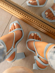 Women Sandals Pumps Summer Fashion Open Toe High Heels Shoes Female