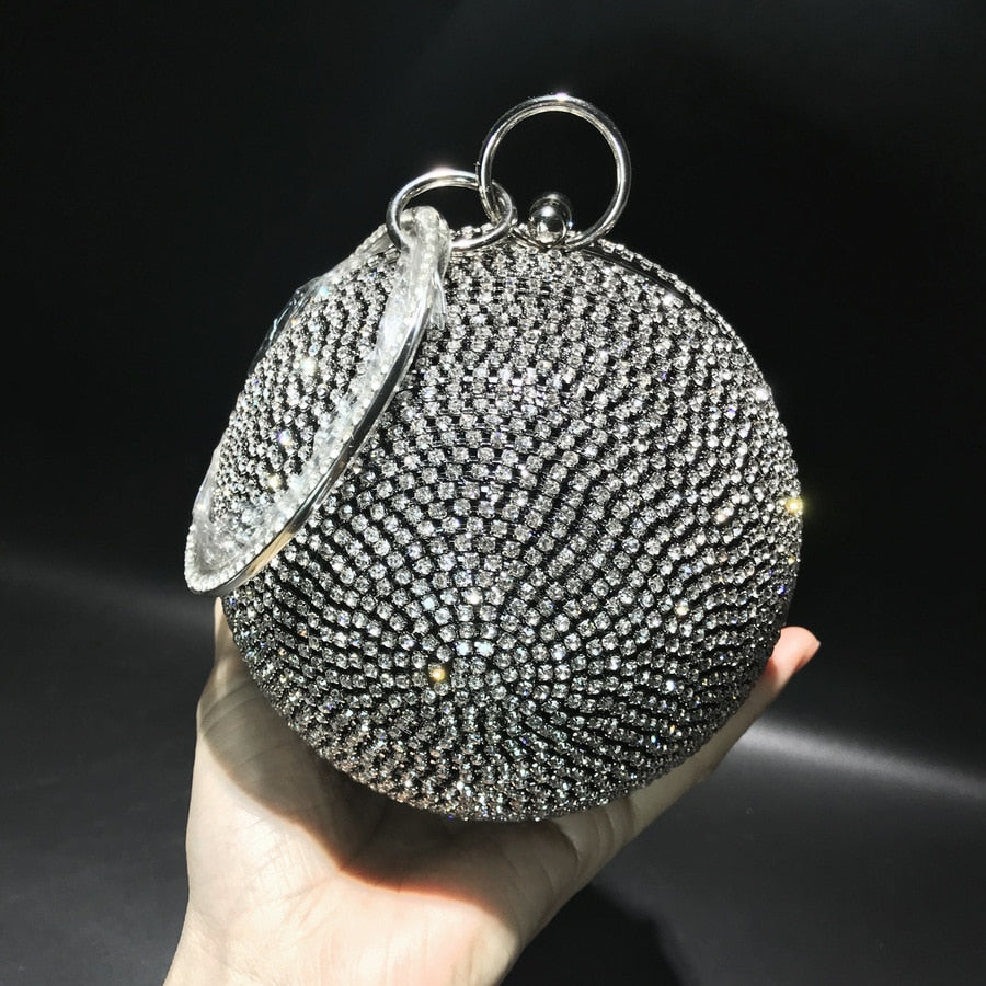 Clutch Bag Evening Bag With Rhinestone Exquisite