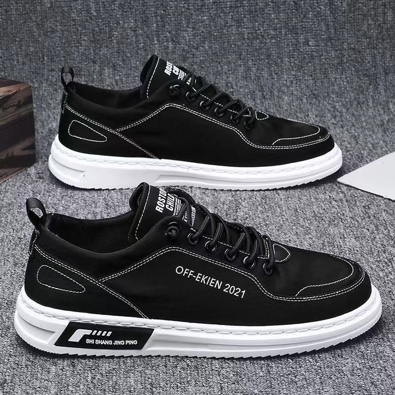 Canvas Shoes Men Sneakers Casual Breathable Walking Flats