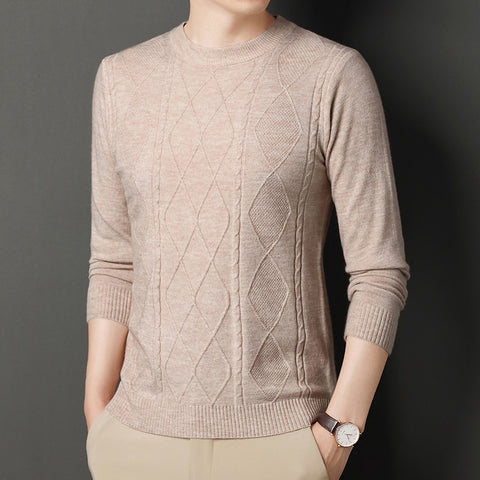 Long-sleeved Knitted Youth Thick Sweater Pullover