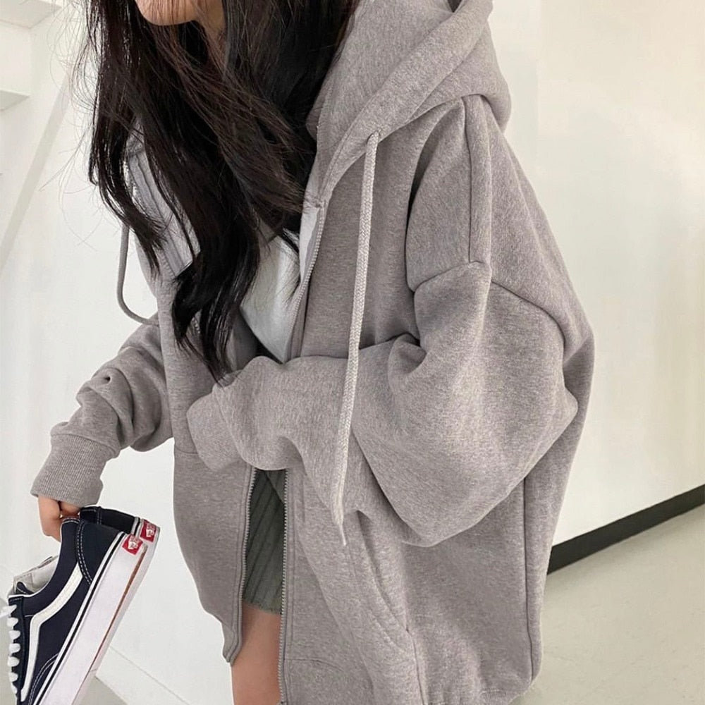 Women Hoodies Harajuku Korean Version Loose Oversized Sweatshirts