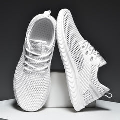 Sneakers High Quality Shoes for Men Mesh Breathable Summer Casual Walking