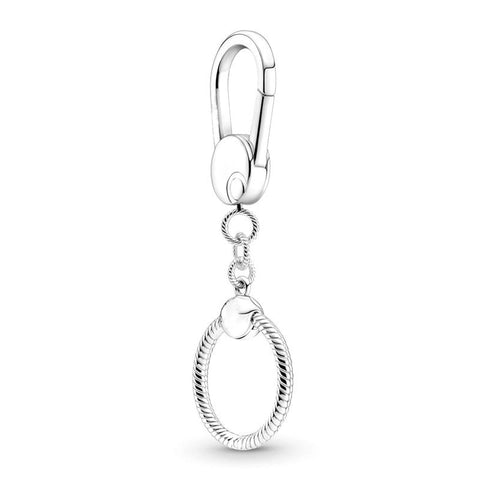 Moments Keychain 925 Sterling Silver Charm Key Ring