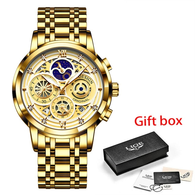 Ladies Watch Woman Luxury Fashion Waterproof Watch