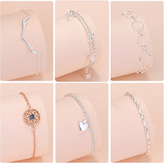Lucky Bead Charm Bracelet For Women Chain Bracelets
