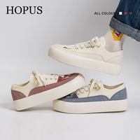 Fashion Retro Mixed-Color Canvas Shoes Casual Breathable Sport Sneaker