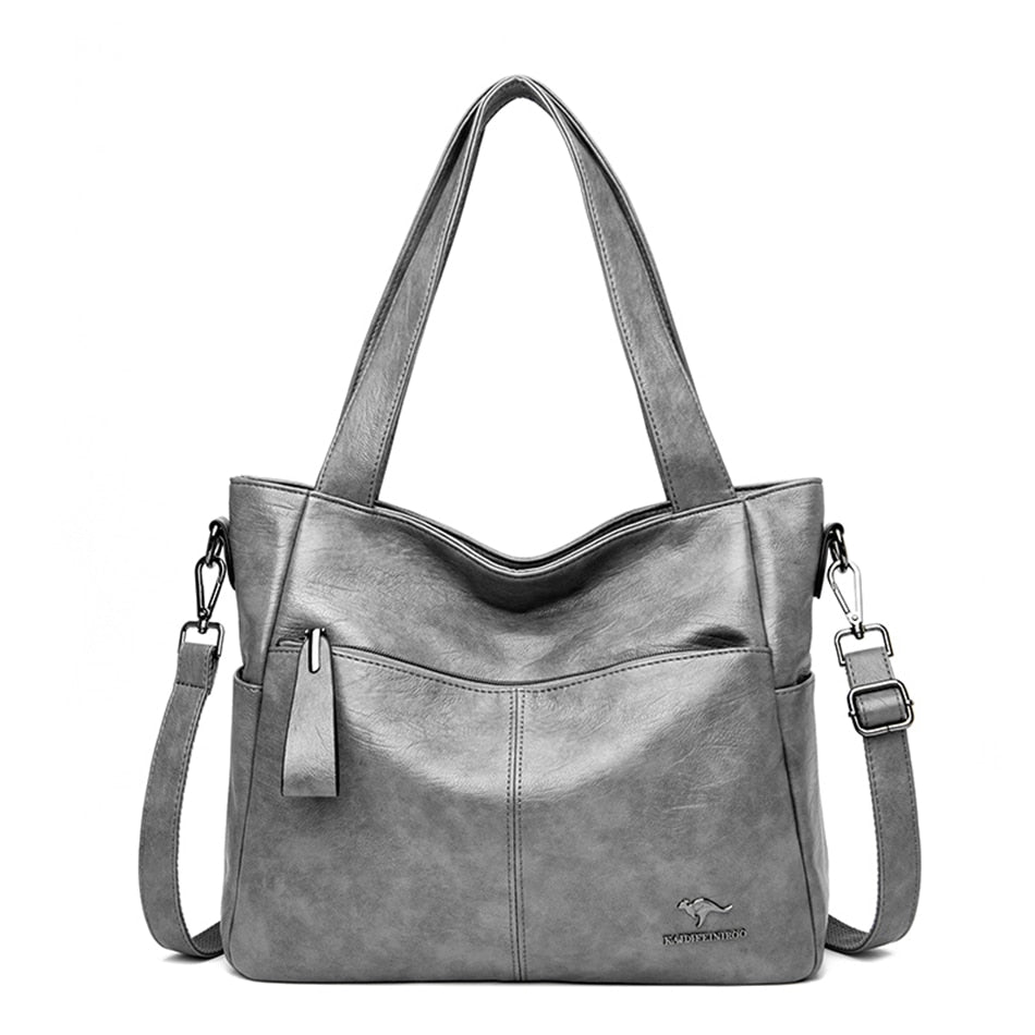 Leather Bags Female Shoulder Sac Tote Shopper Bag