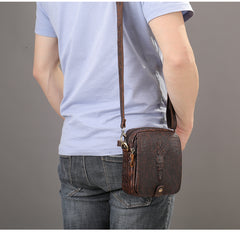 Shoulder Bag Leather Designer Cowhide Leather Purse Small Mens Crossbody Bags