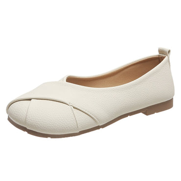 Round Toe Shoes On Heels Casual Female Sneakers