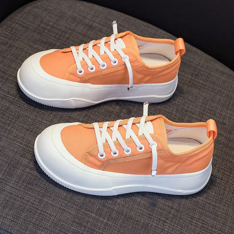 Mesh Sneakers Breathable Shoes Casual Fashion Color Platform