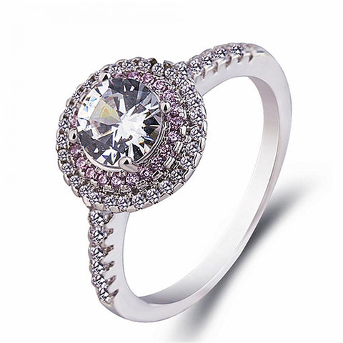 Ring Natural AAA Moissanite Jewelry Style Ring
