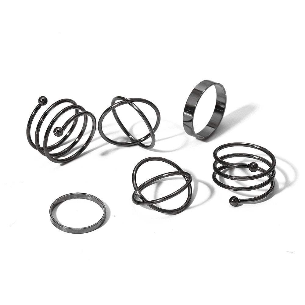 Fashion Minimalist Punk Knuckle Rings Fashion Jewelry