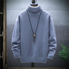 Turtleneck Cashmere Sweater Trend Plush Thickening Bottoming Sweater