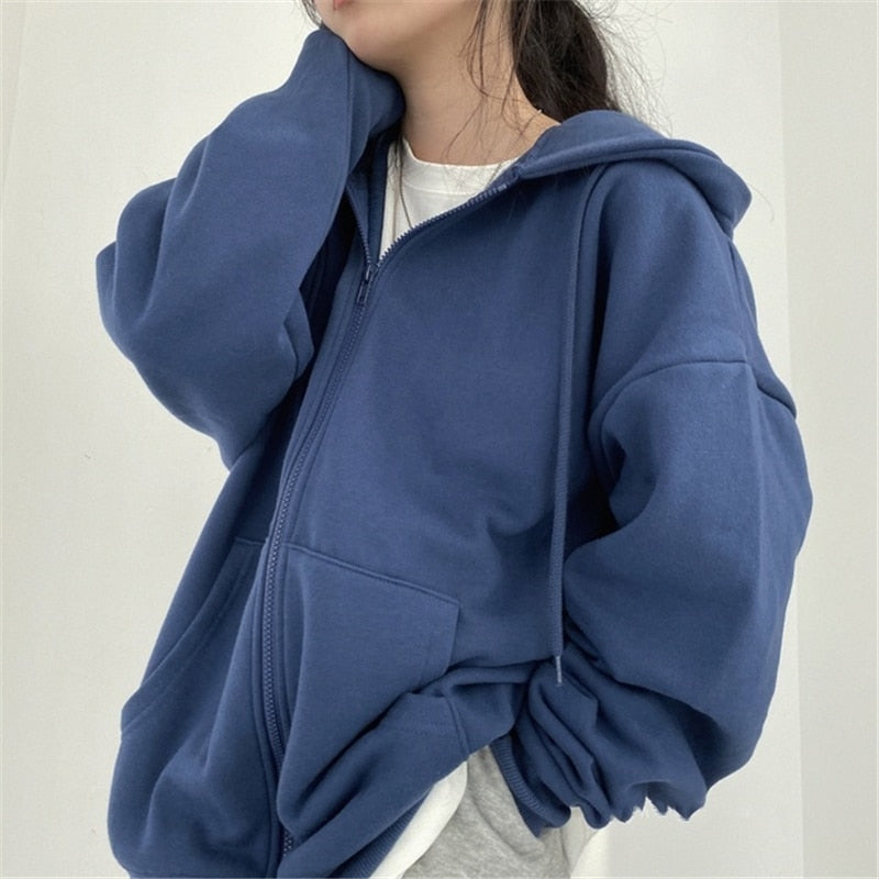 Women Hoodies Harajuku Korean Version Loose Oversized Sweatshirts