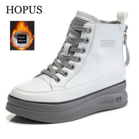 Plush Women Winter Boots ew Fashion Female Trendy Casual Platform
