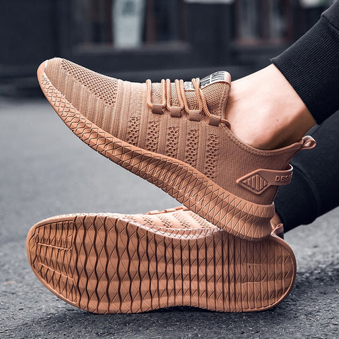 Running Shoes Elasticity Men Shoe Light Casual Mens Sneaker