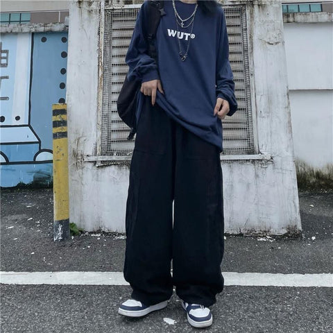 Women S-3XL Casual Pants Safari Style Drawstring High Waist Trousers